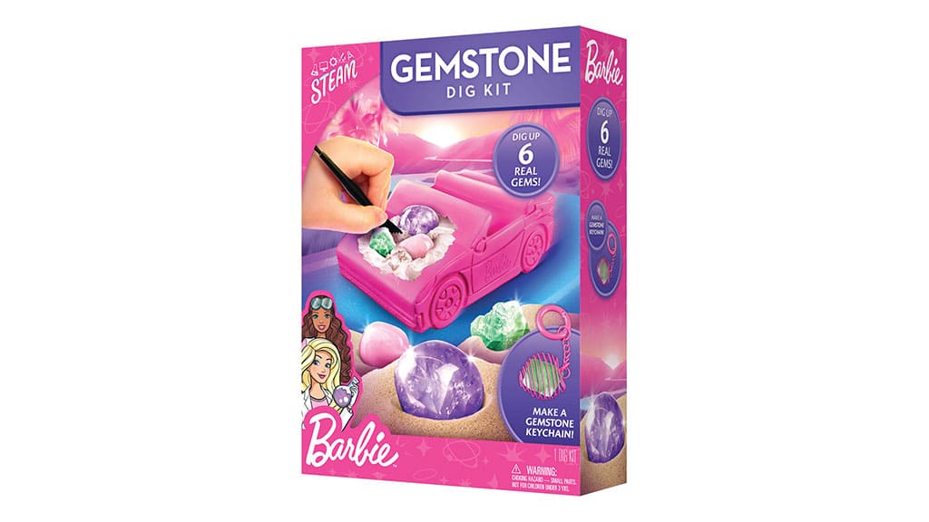 BARBIE GEMSTONE DIG KIT - The Toy Book