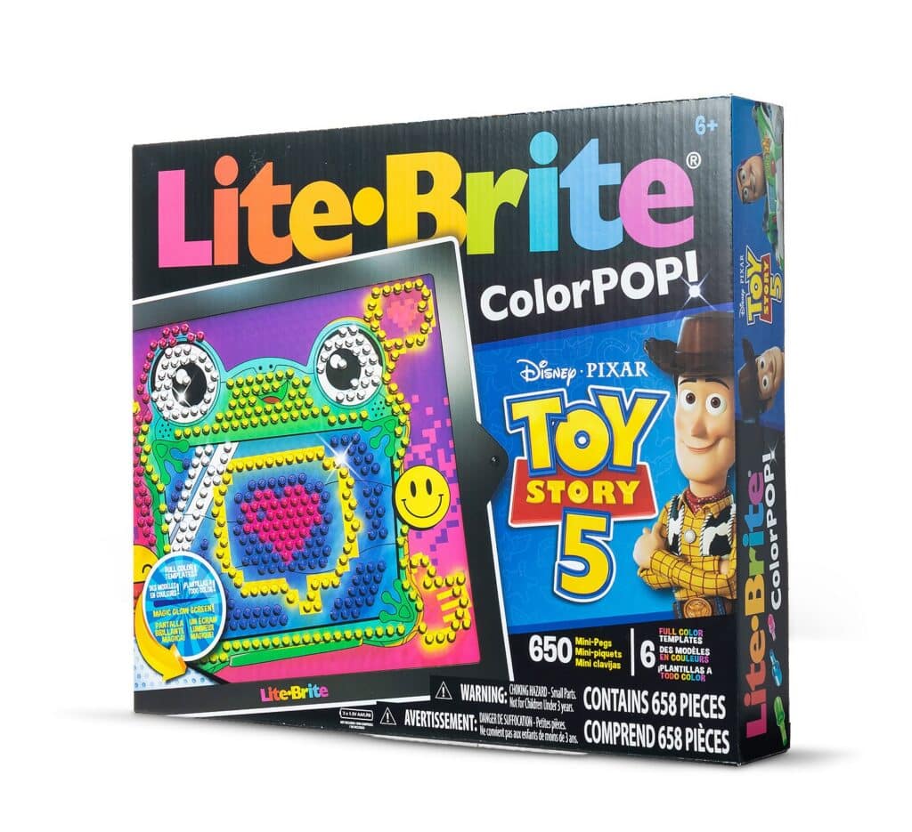 LITE-BRITE X TOY STORY 5 COLORPOP! EDITION