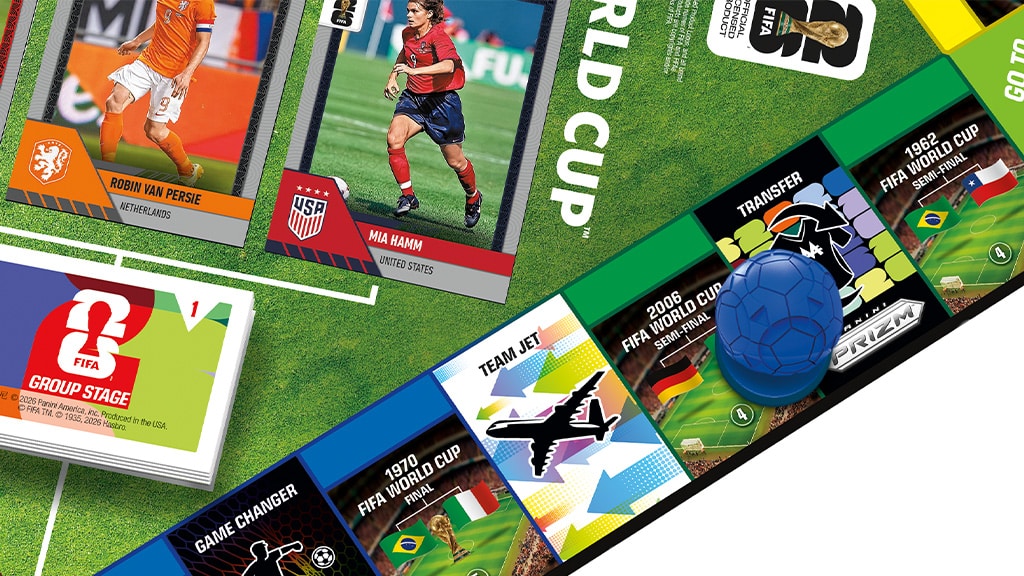 Hasbro Makes Goals with FIFA World Cup 2026 Games 