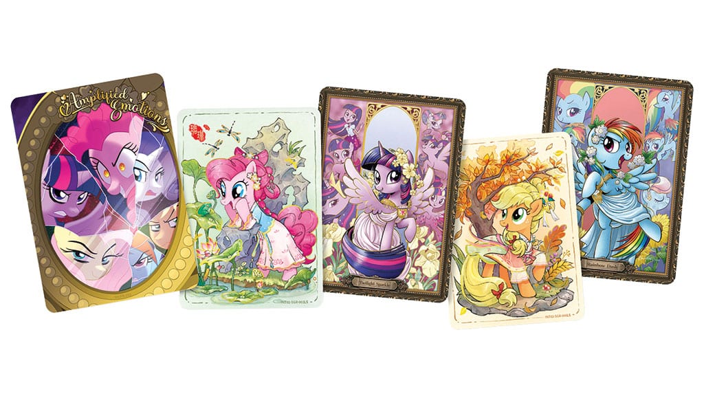 rare my little pony trading cards KAYOU Moon Edition Series 5 Collector Box 18 Booster Packs Collectible SetCN : Toys & Games I simply cannot let crimes against fabulosity go uncorrected. MY LITTLE PONY FRIENDSHIP ETERNAL