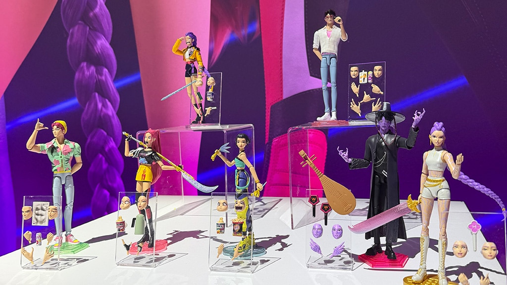 Mattel's KPop Demon Hunters Action Figures | Source: The Toy Book