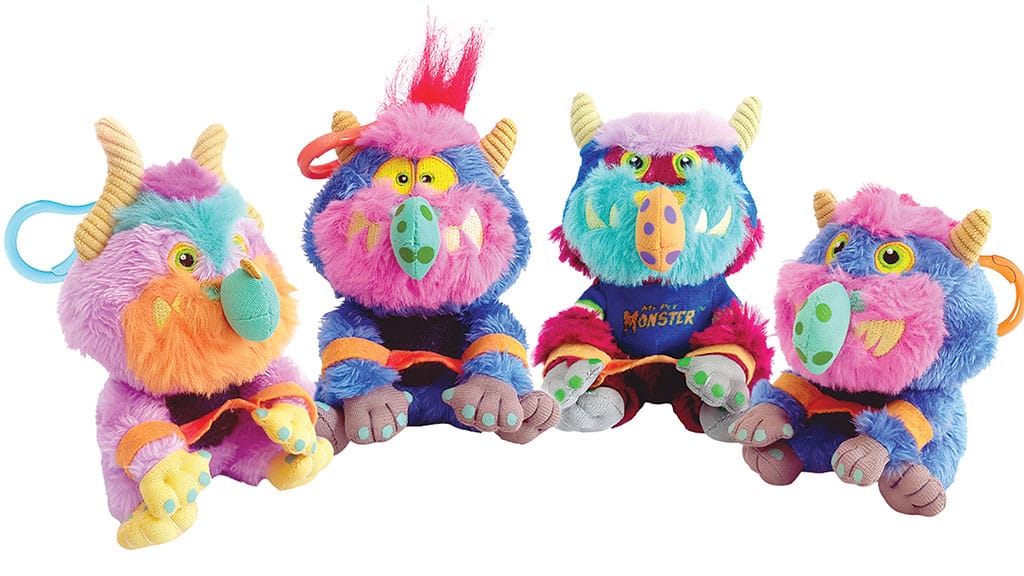 MY PET MONSTER COLLECTIBLE PLUSH BAG CLIP SERIES 1 - The Toy Book