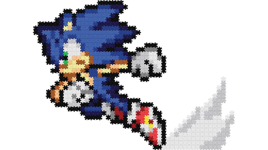 JIXELZ REMIX RUNNING SONIC - The Toy Book