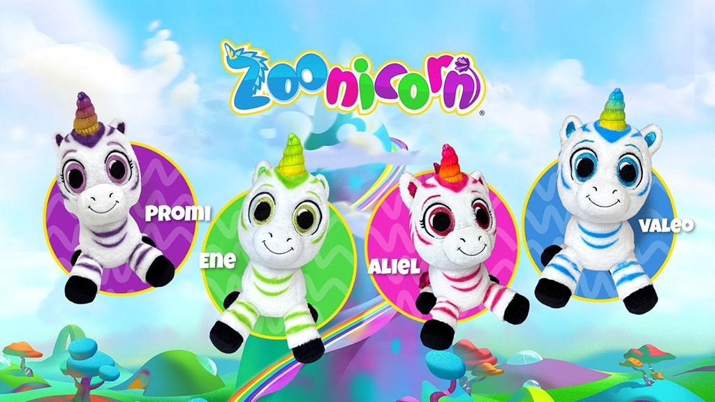Teddy Mountain & Zoonicorn LLC Launch Licensed 'Zoonicorn' Plush