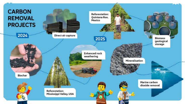 The LEGO Group Renews Investment in Carbon Removal Projects - TheFunOutlet