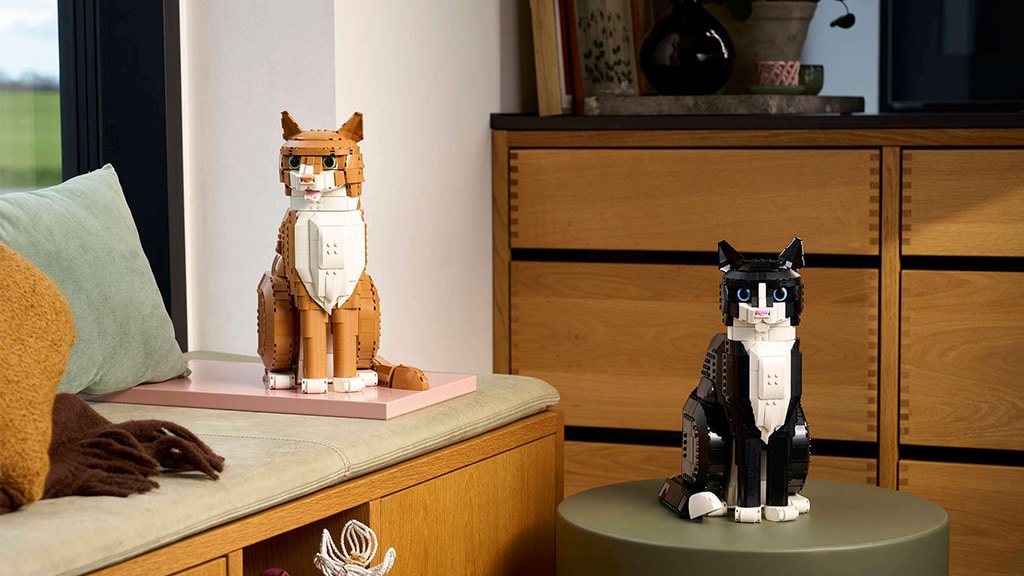 The LEGO Group Adds An Orange Cat to Its IDEAS Collection