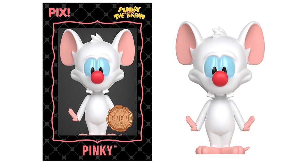 【レア】Pinky and the Brainフィギュア 2体セット EXCLUSIVE: Thrilljoy Expands Pix! Line with Pinky and The Brain