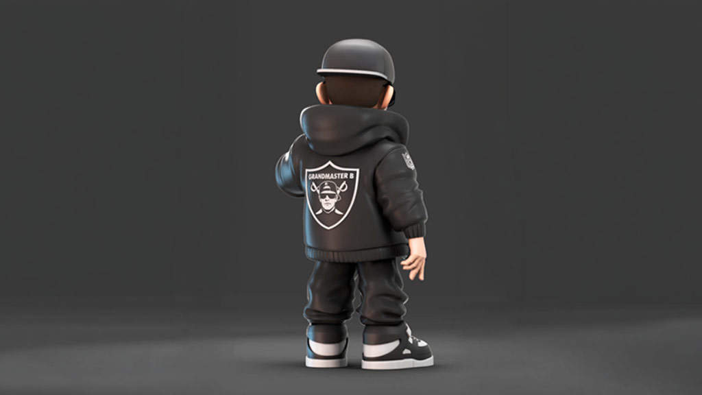 A digital render of Grandmaster B | Source: VONNER Studios