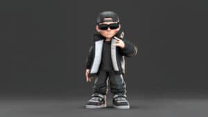 A digital render of Grandmaster B | Source: VONNER Studios