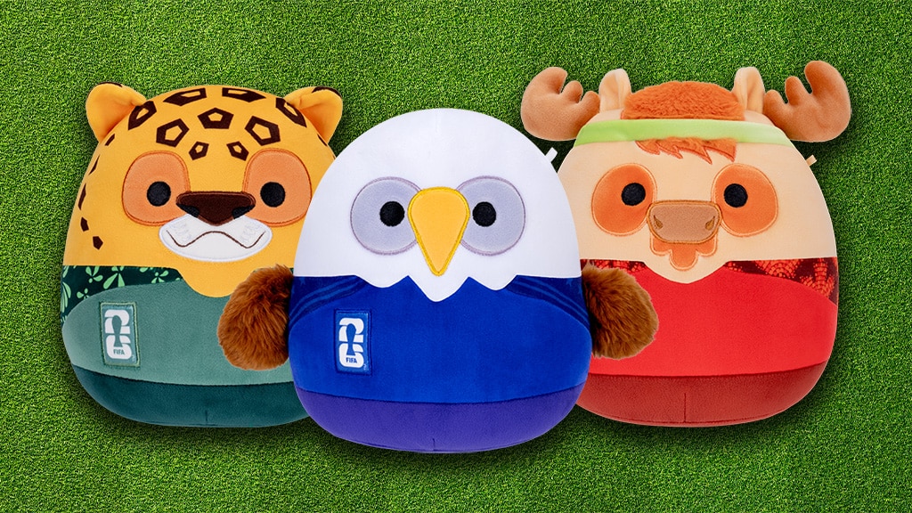 Jazwares Scores with FIFA World Cup 2026 Squishmallows