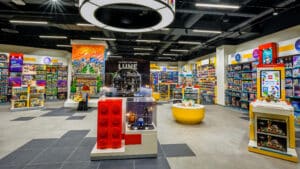 LEGO continues opening new stores, like this one in Paris. | Source: The LEGO Group