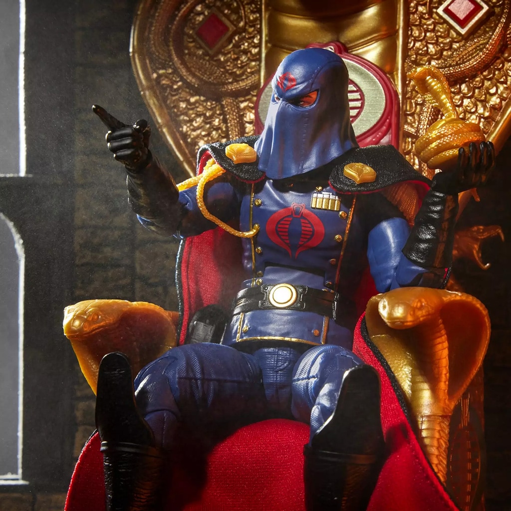 G.I. Joe Classified Series #221, Cobra Commander (Dress Uniform and Throne)