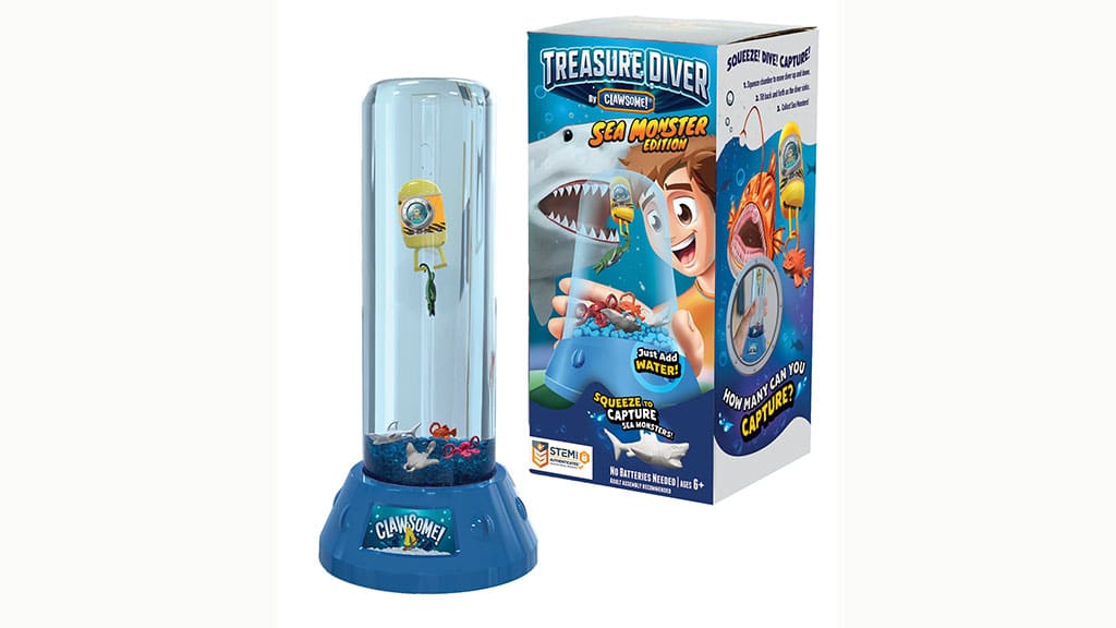 海くまページ CLAWSOME! TREASURE DIVER: SEA MONSTER EDITION - The Toy Book