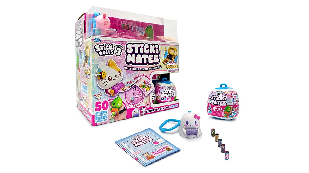 Sky Castle Toys Expands Sticki Rolls Product Lineup with Series 3