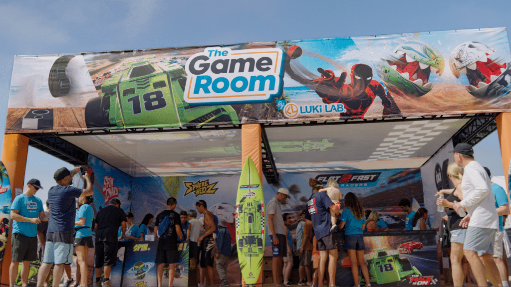 Luki Lab Hosts The Game Room at the 2026 Lexus US Open of Surfing