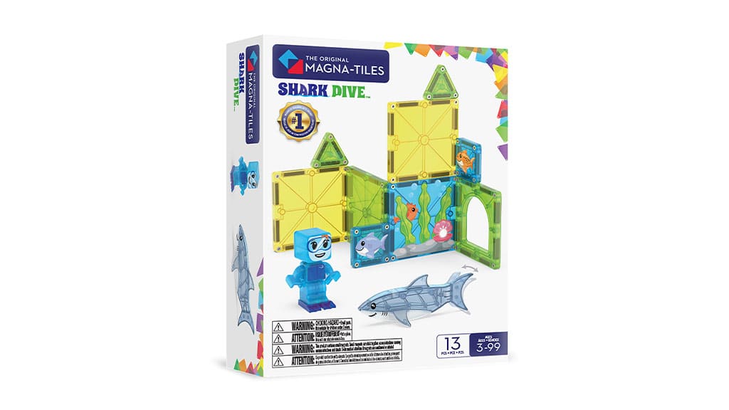 MANGA-TILES SHARK DIVE 13-PIECE SET - The Toy Book