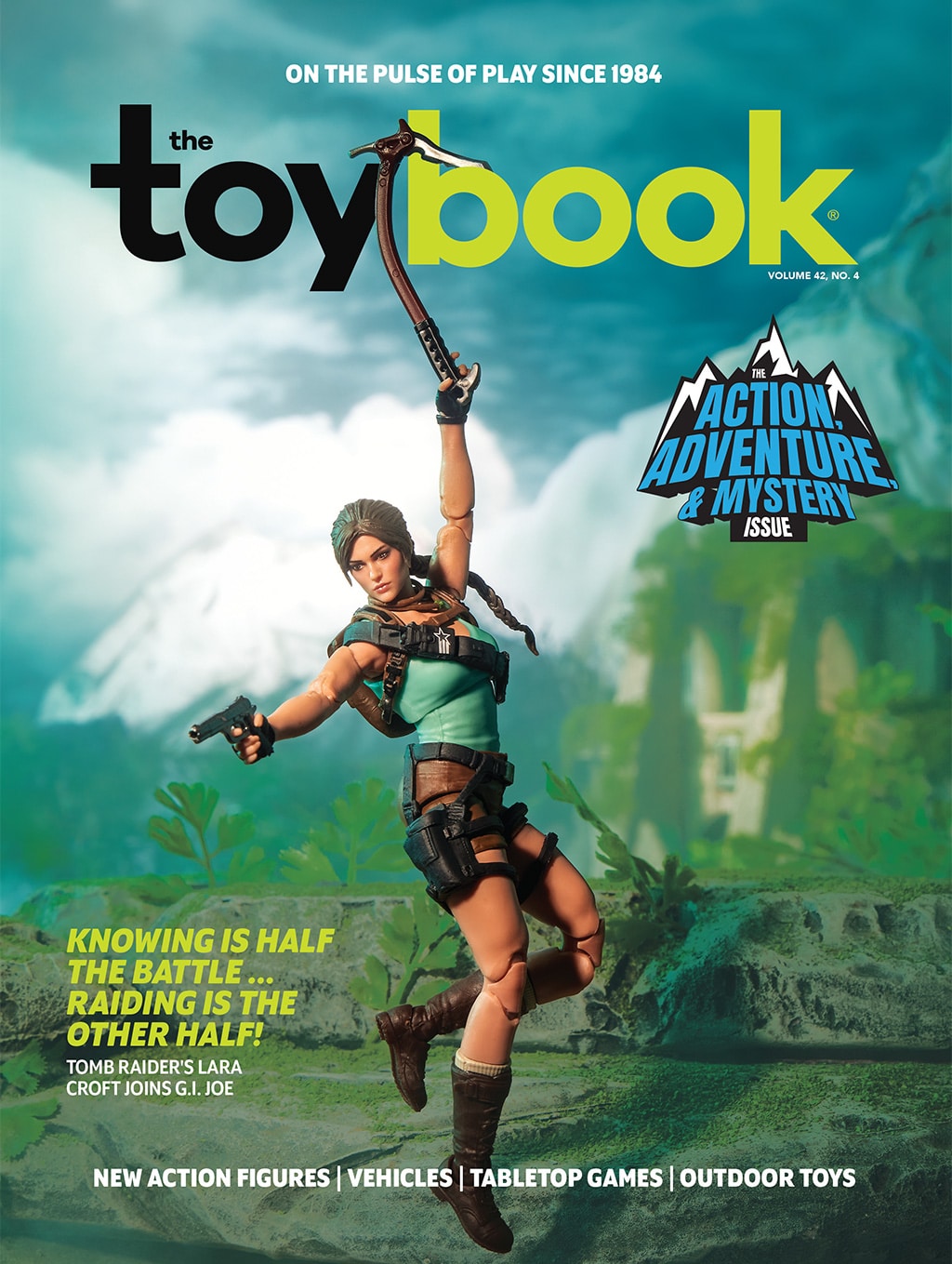 The Toy Book's 2026 Action, Adventure, & Mystery Issue