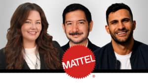From left: Samantha Juneman, Gerardo Leon, and Rahul Lakhwani | Source: Mattel