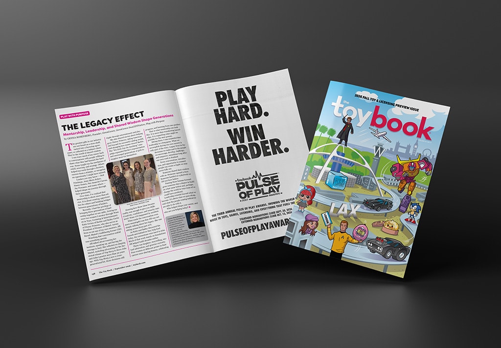 This feature originally appeared in print in The Toy Book’s 2026 Fall Toy & Licensing Preview Issue