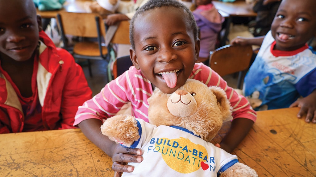 Build-A-Bear Workshop gives back with The Toy Foundation