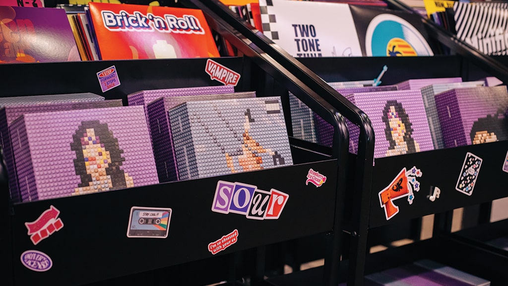 In July, The LEGO Group and Olivia Rodrigo surprised fans with an intimate one-day event at Licorice Pizza in Los Angeles. | Source: The LEGO Group