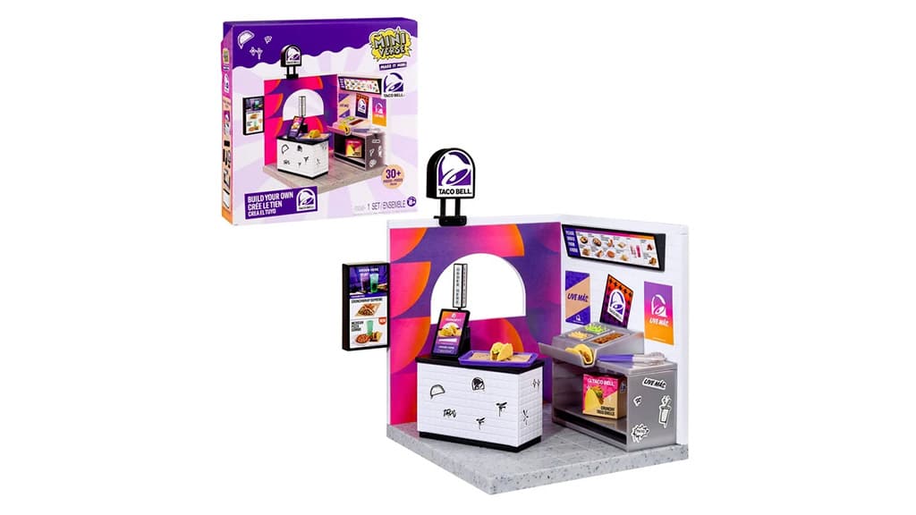 Mini Star Trphy MGA'S MINIVERSE MAKE IT MINI TACO BELL RESTAURANT - The Toy Book