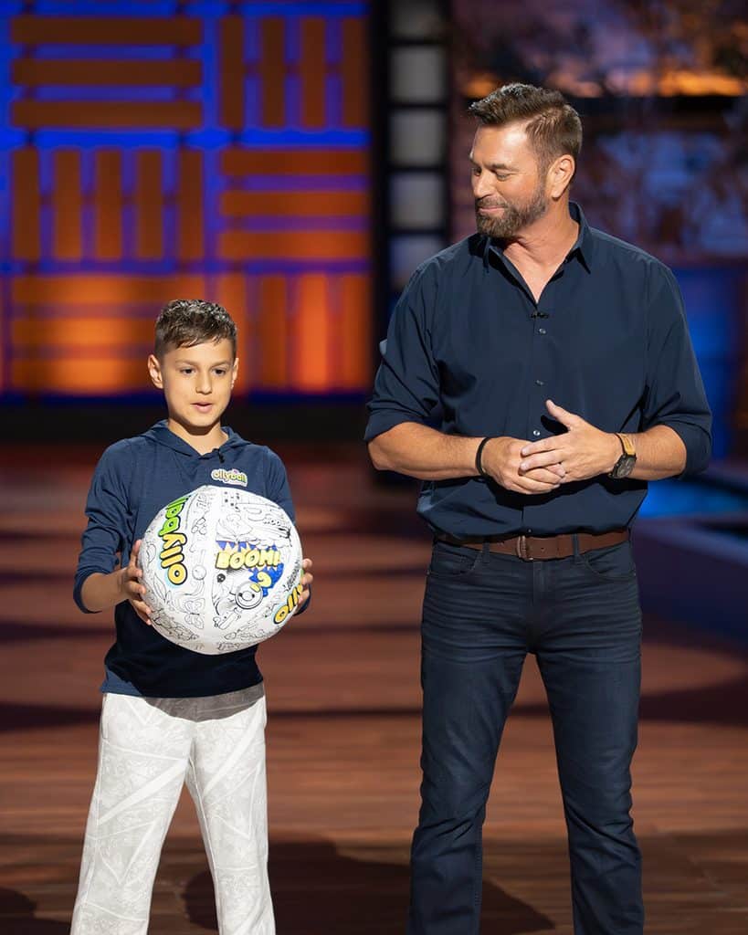 Jameson and Joe Burke on Shark Tank | Source: Disney/Daniel Delgado Jr.